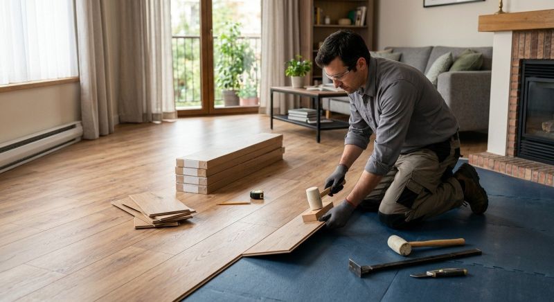 Laminate Floor Remodeling in Fort Wayne, IN