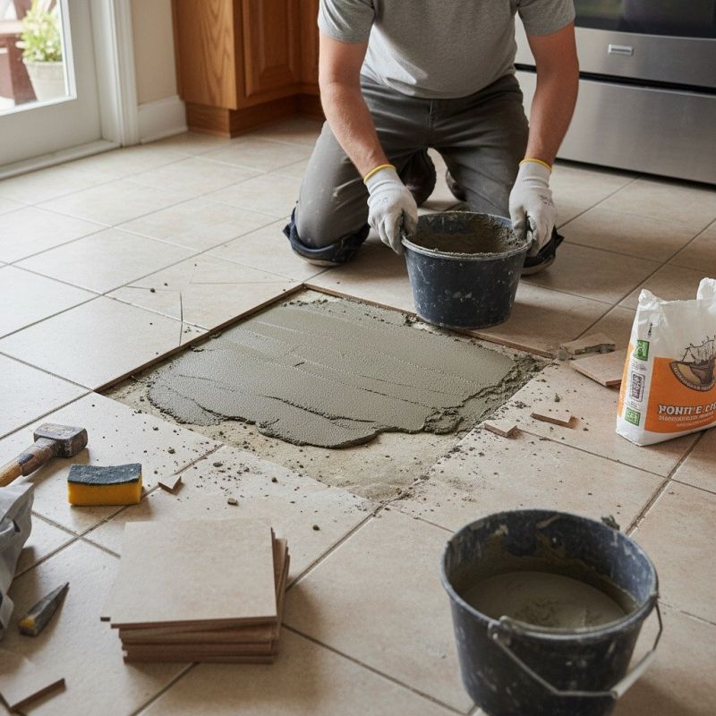 Linoleum Tile Repair