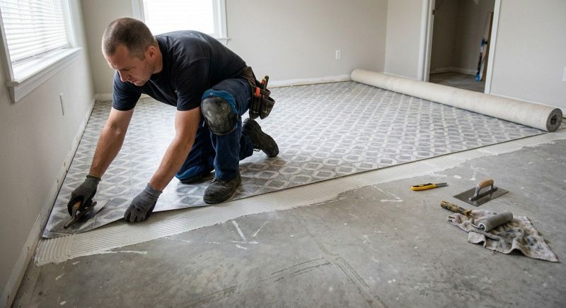 Sheet Linoleum Installation in Atlanta, GA